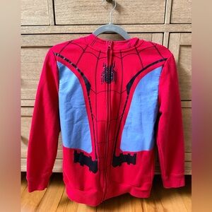 Marvel Spider-Man Zip Hoodie Boys